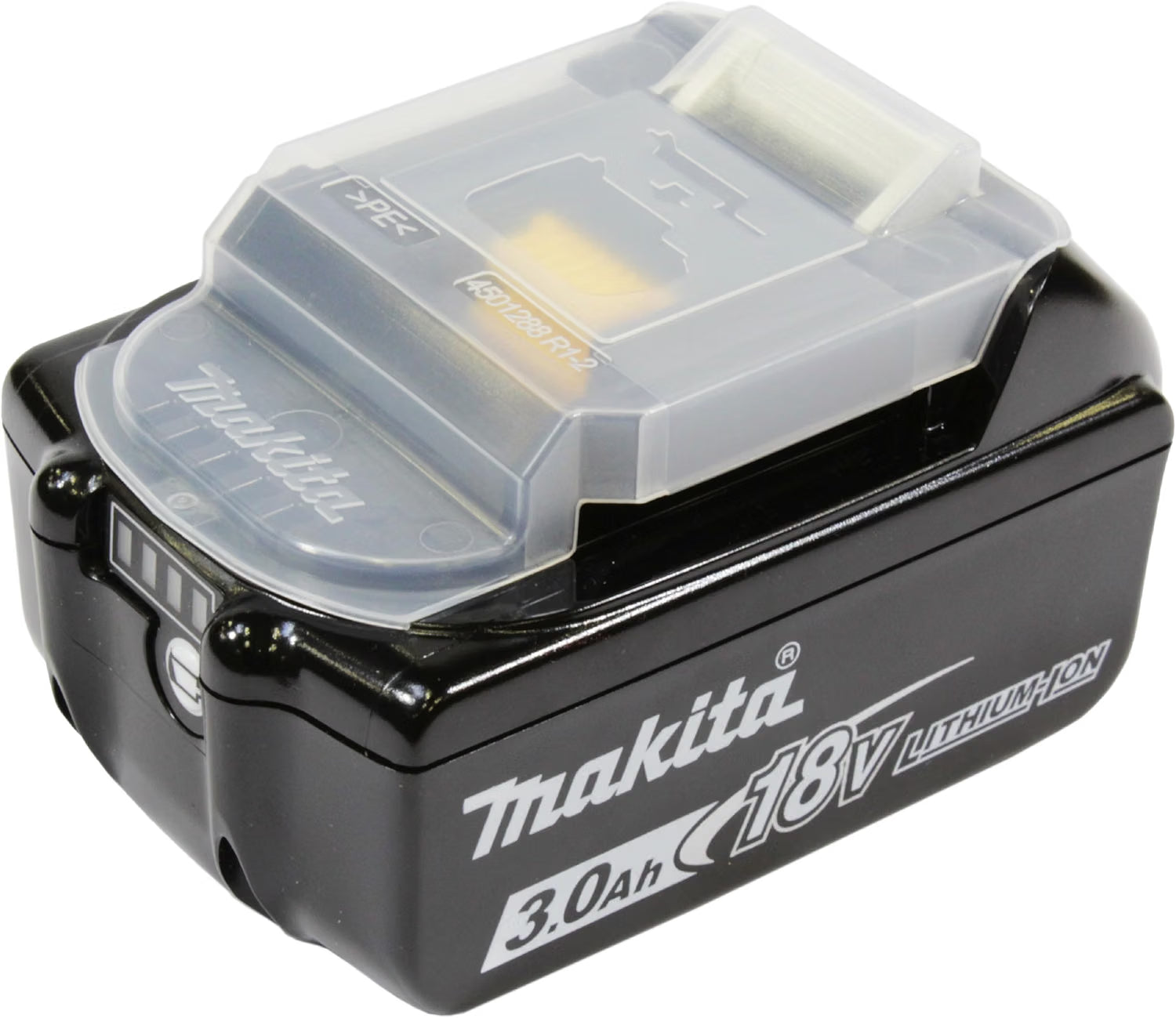 Makita BL1830B 18V LXT 3.0Ah Li-Ion Battery – Charge Level Indicator – 197599-5 – Black